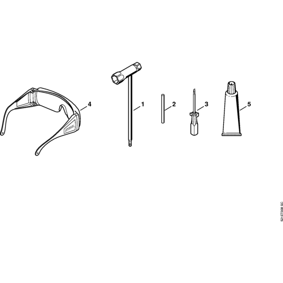 Stihl KR85 Kombi Tools