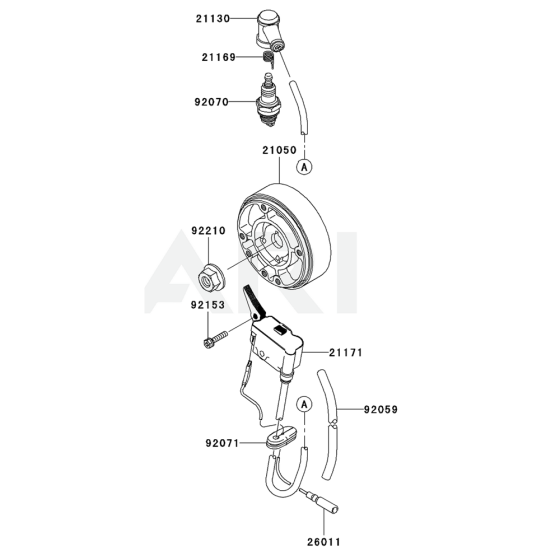 Kawasaki KRB750BC Electric Parts