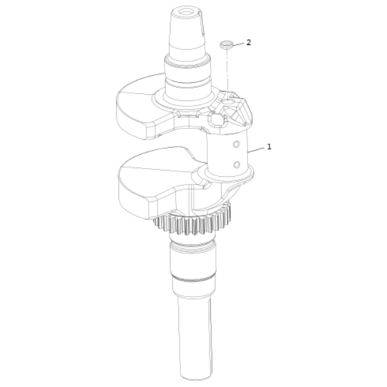 Crankshaft for Kohler KT610
