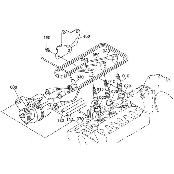 Spark Plug Assembly for Kubota WG750-E Engine