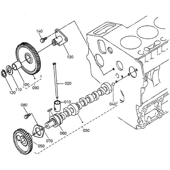 Camshaft Assembly for Kubota WG750-E Engine