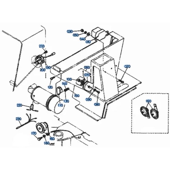 Regulator Assembly for Kubota KH101 Mini Excavator