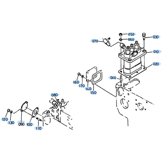 Injection Pump for Kubota KH35