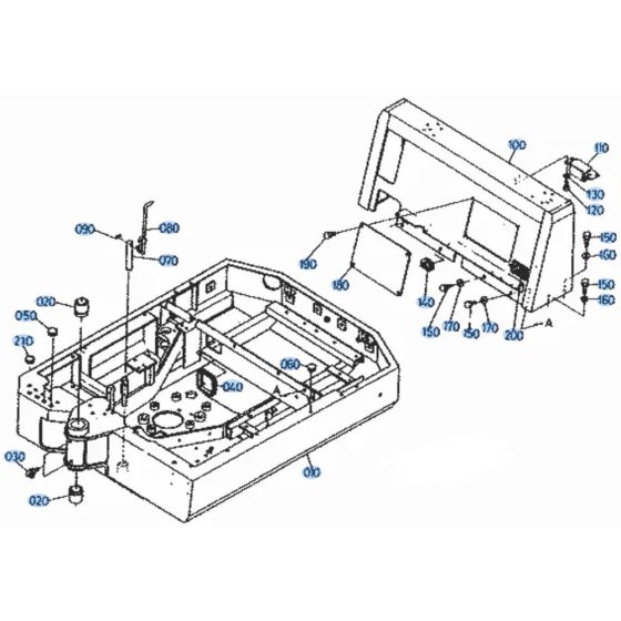 Swivel Frame for Kubota KH51