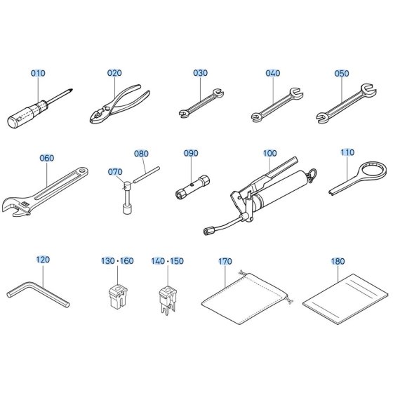 Tools for Kubota R540 Loader