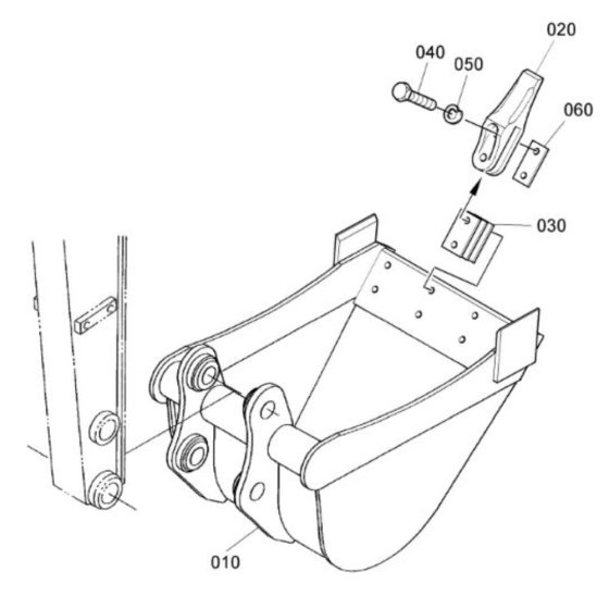 Bucket Assembly for Kubota