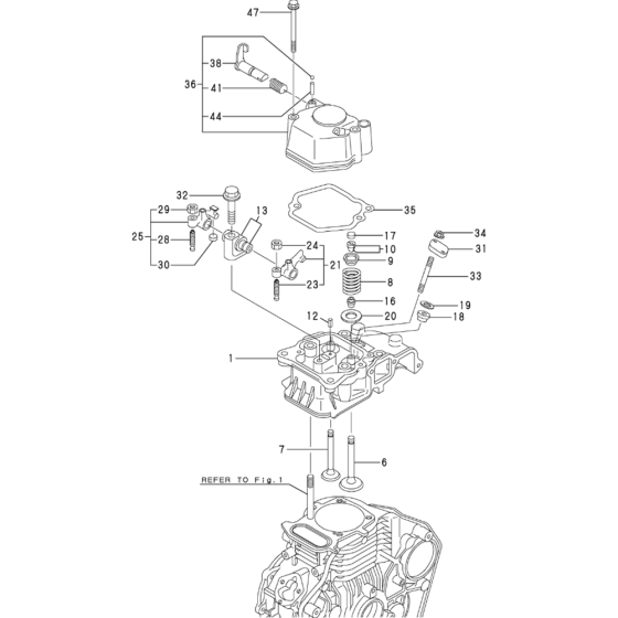 Cylinder Head & Bonnet Assembly