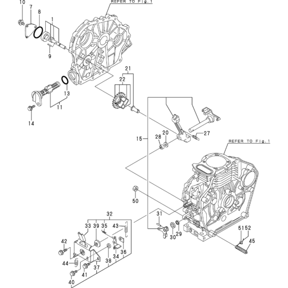Oil Pump & Governor Assembly