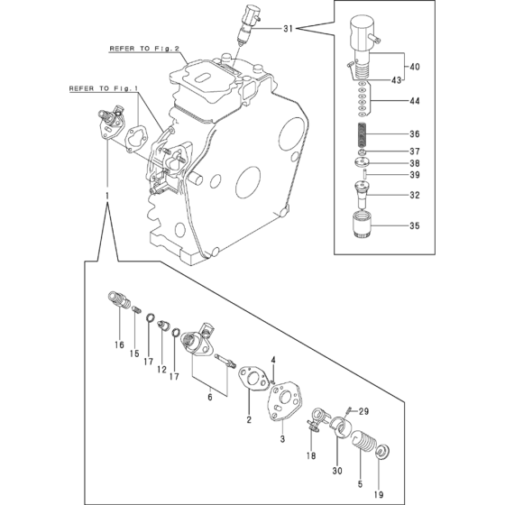 Fuel Injector Pump & Valve Assembly
