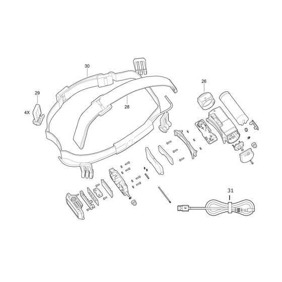 Milwaukee L4HLRP Assembly
