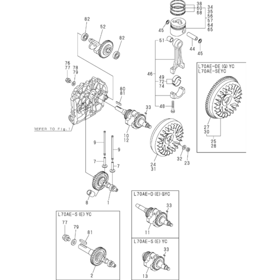 Crankshaft & Piston Assembly