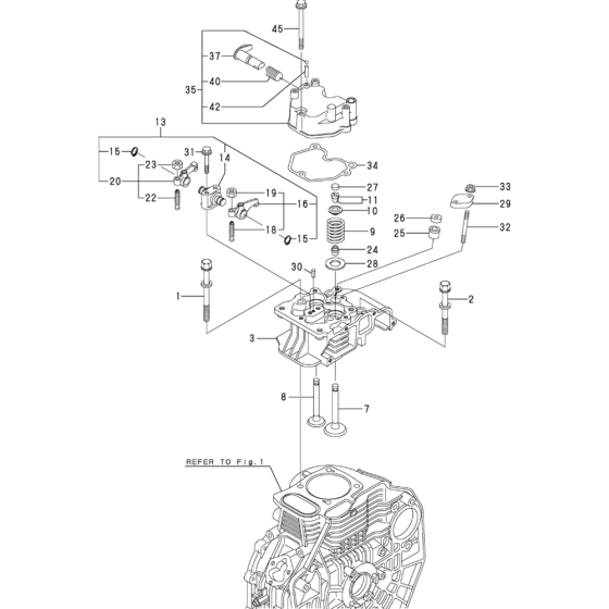Cylinder Head & Bonnet Assembly