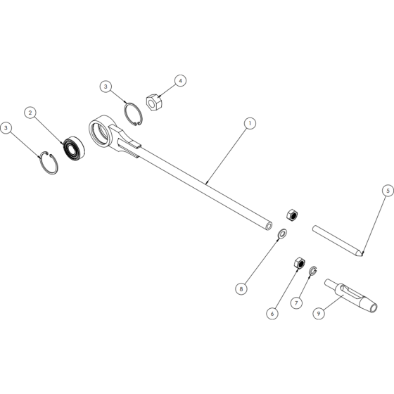 Tine Rod Assembly for Camon LA25