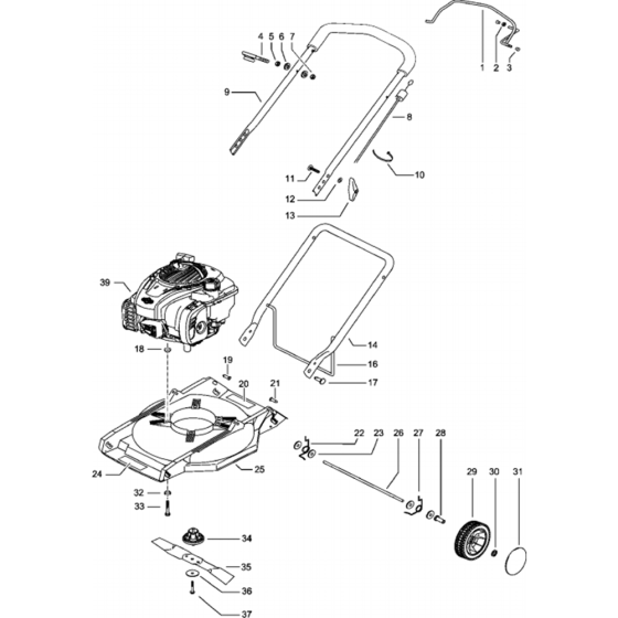 Husqvarna LB146 Assembly