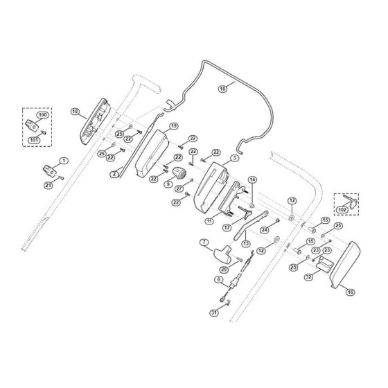 Handle Upper Part Assembly