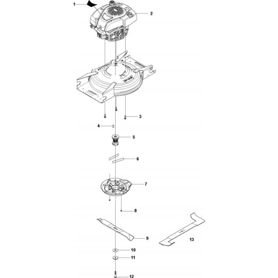 Engine Assembly for LC 148VE