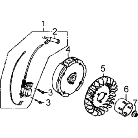 Flywheel/Ignition Assembly
