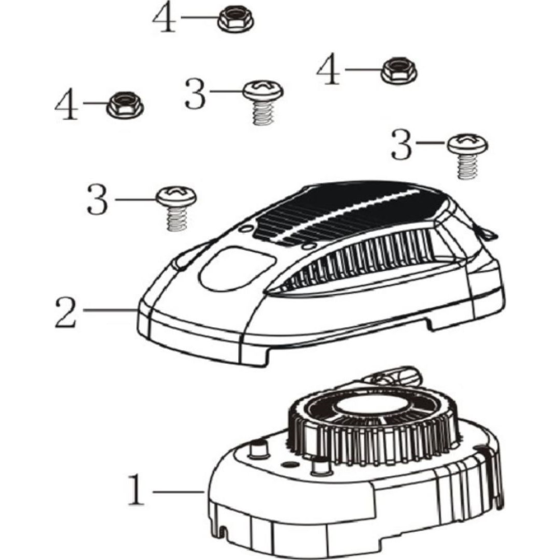 Starter Assembly for Loncin