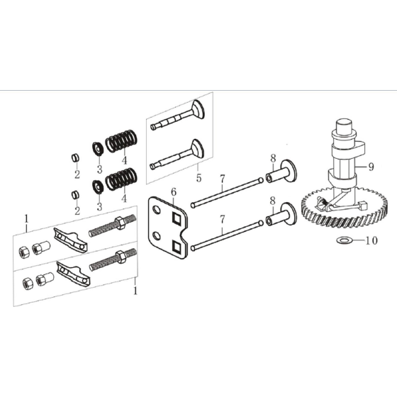 Camshaft Assembly for Loncin