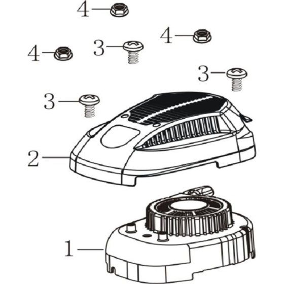 Starter Assembly for Loncin