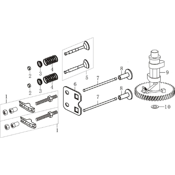 Camshaft Assembly for Loncin
