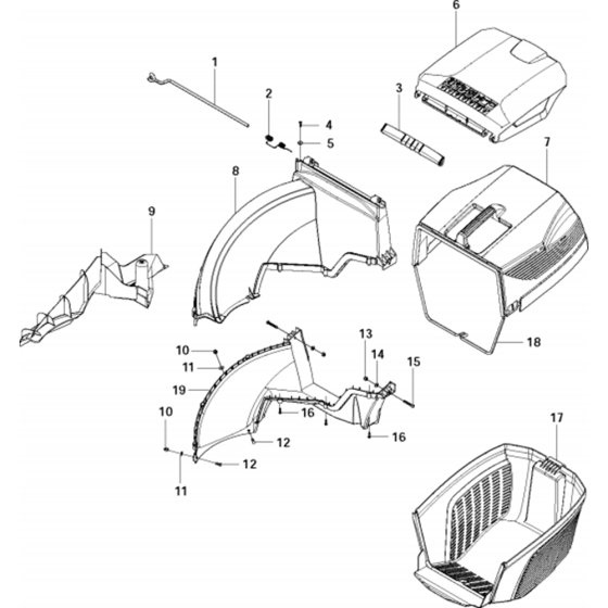 Bagger Assembly for LC48 E