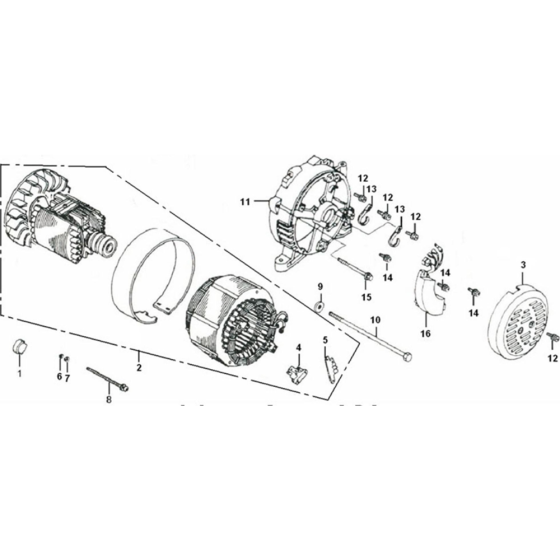 Rotor Stator Assembly