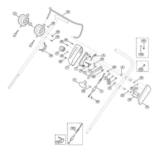Handle Upper Part Assembly