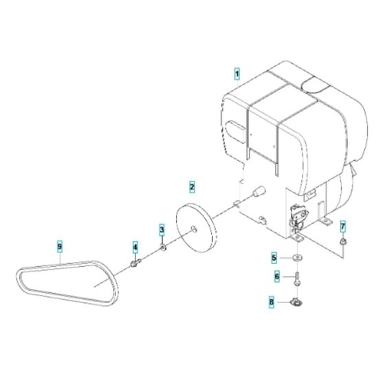 Engine Assembly for Husqvarna