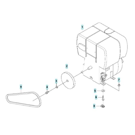 Engine Assembly for Husqvarna
