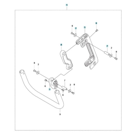 Handle Assembly for LF 160