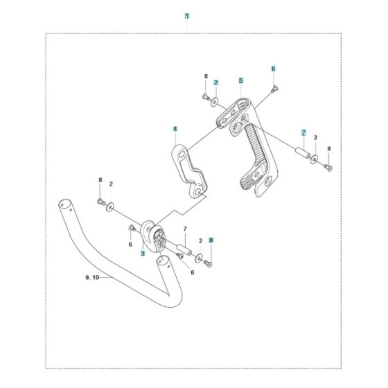 Handle Assembly for LF 50 L