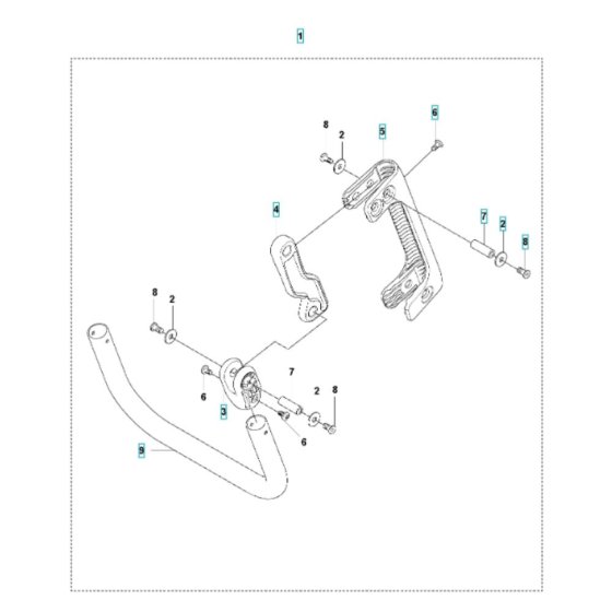 Handle Assembly for LF 80 L