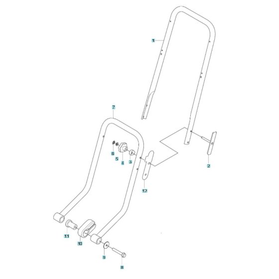 Handle Assembly for Husqvarna