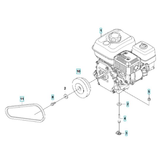 Engine Assembly for LFV 100