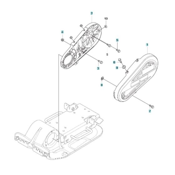 Belt Guard Assembly for LFV 60