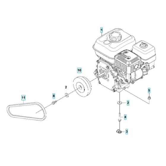 Engine Assembly for LFV 80