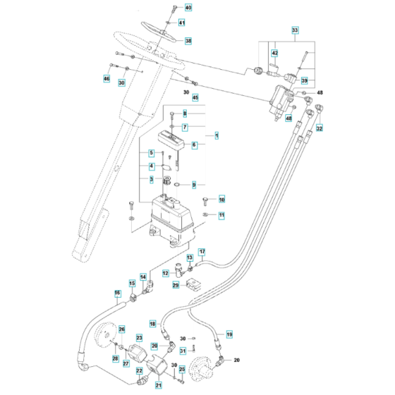 Hydraulic System for LG 164