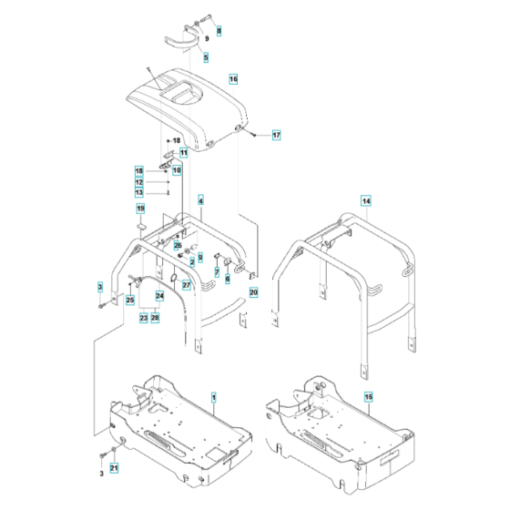 Frame Assembly for LG 164
