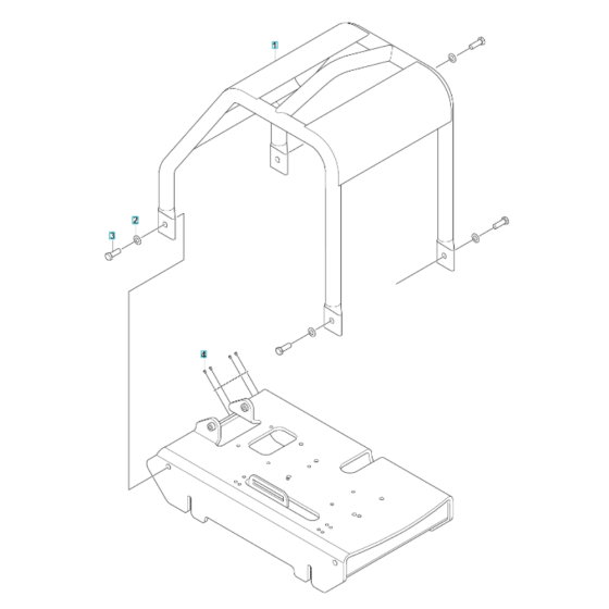 Frame Assembly for LG 200