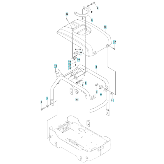 Frame Assembly for LG 204