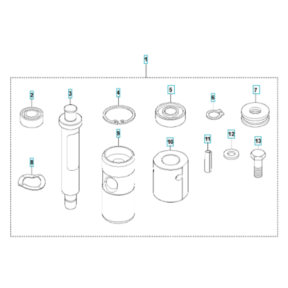 Piston Assembly for LG 204