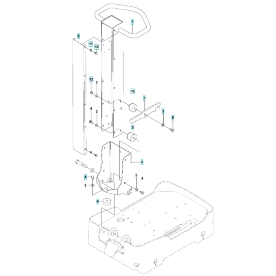 Handle Assembly for LG 300