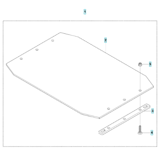 Paving Kit for Husqvarna LG 300