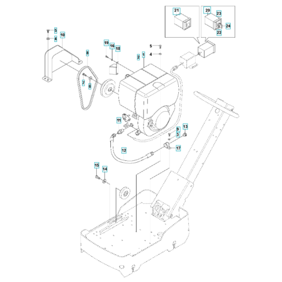 Engine Assembly for LG 300