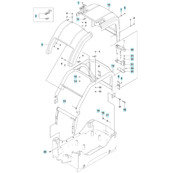 Frame Assembly for LG 504