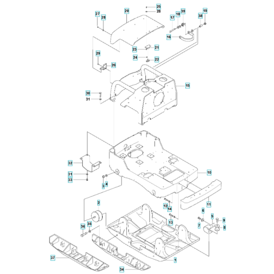 Ground Plate Assembly for LH 804