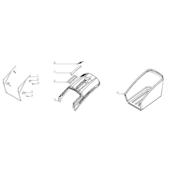 Collector Assembly for Harry Mower