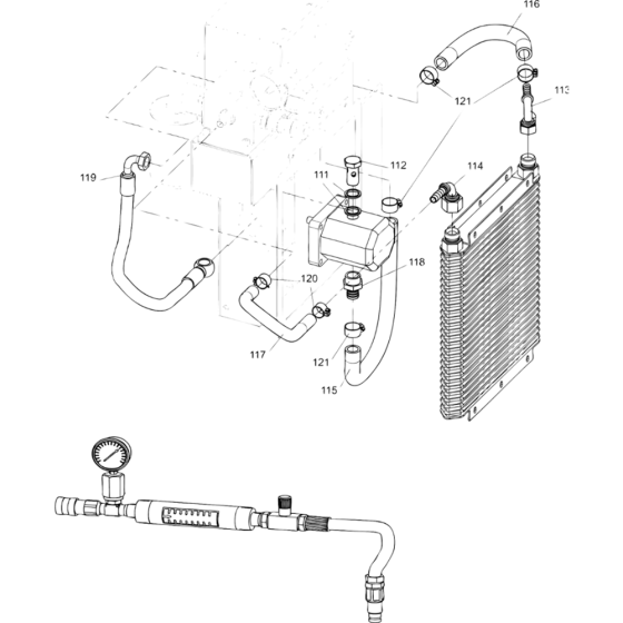 Hoses and Fittings Assy