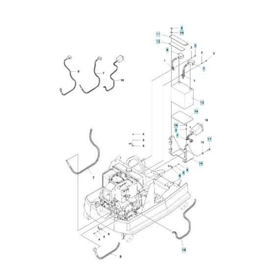 Electrical Assembly for Husqvarna